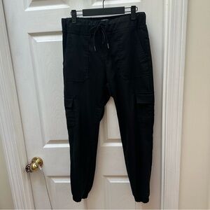 Bevy Flog Black Cargo Jogger Pants 27